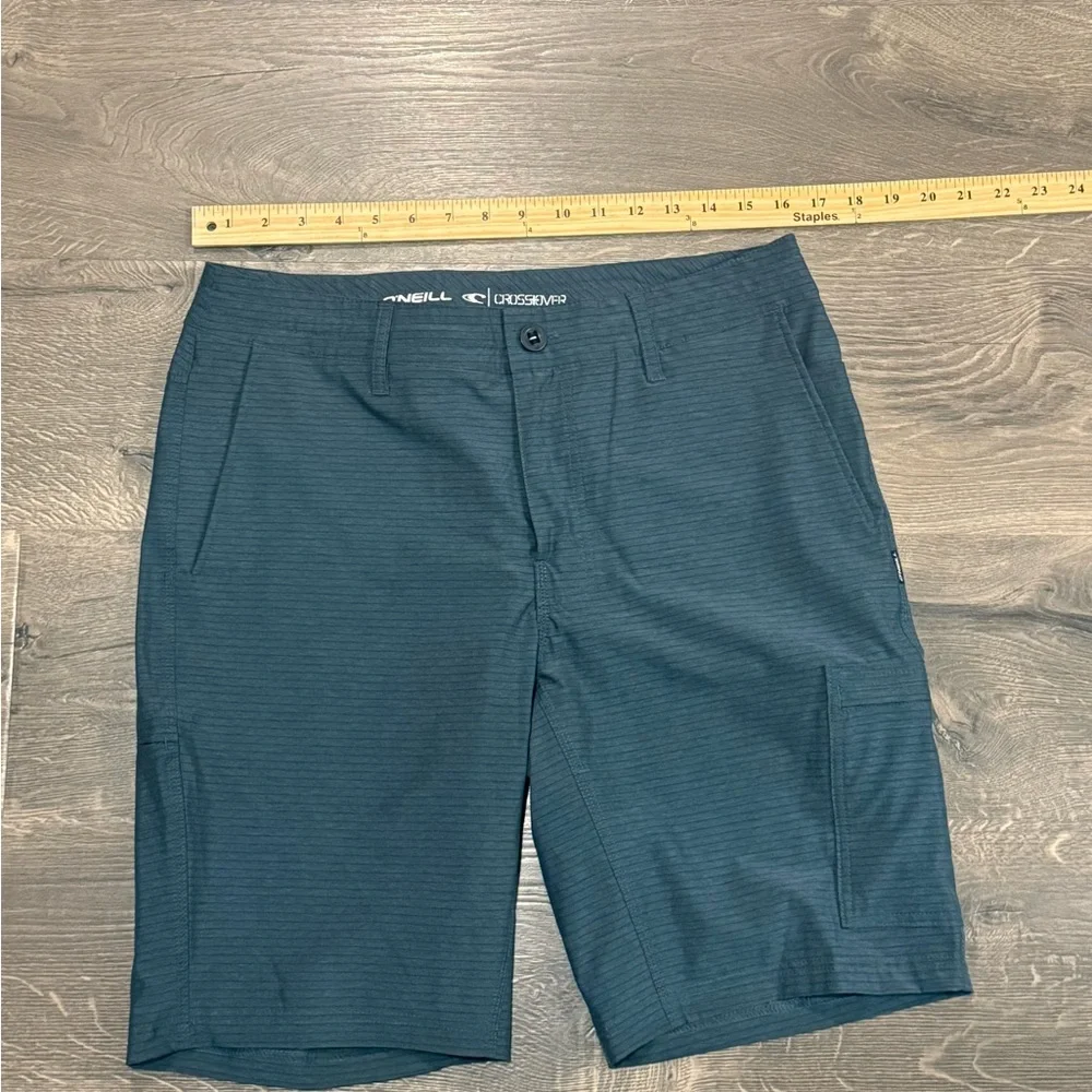 Men's Blue Stripe 19” Board Shorts - Picture 3 of 6